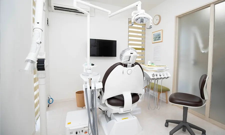あおき歯科クリニックの個別治療室